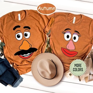 Mr Potato And Mrs Potato Head Shirt, Cute Thanksgiving Shirt, Custom Couple Shirt, Fall Family Matching Shirt, Funny Thanksgiving Tees, Fall