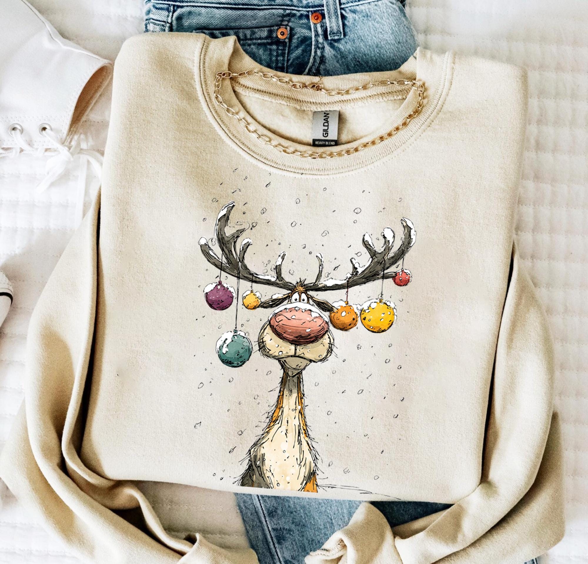 2x Snowman Sweatshirt - Etsy