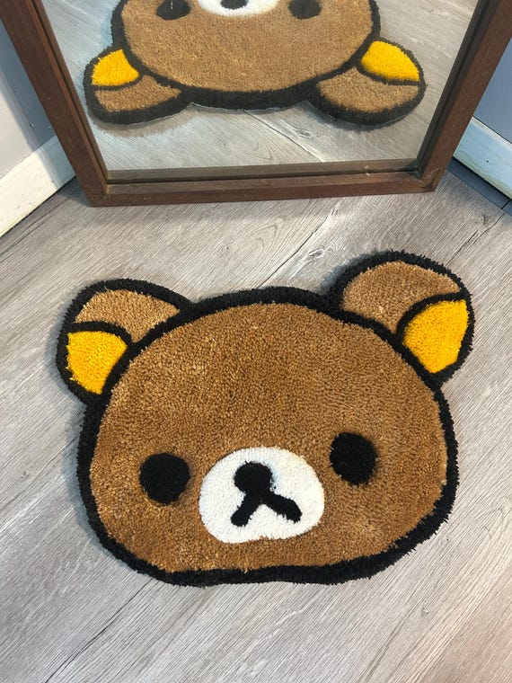 Rilakkuma Plush Floor Mat - Etsy