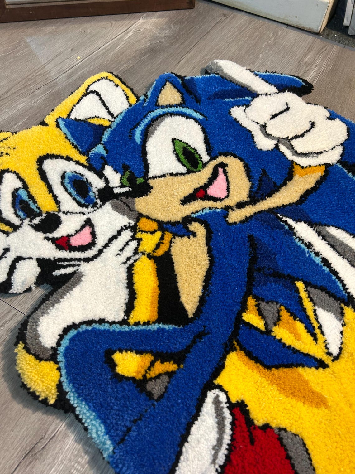 Sonic Rug Sonic the Hedgehog Rug - Etsy