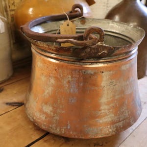 Antique French Copper Pot