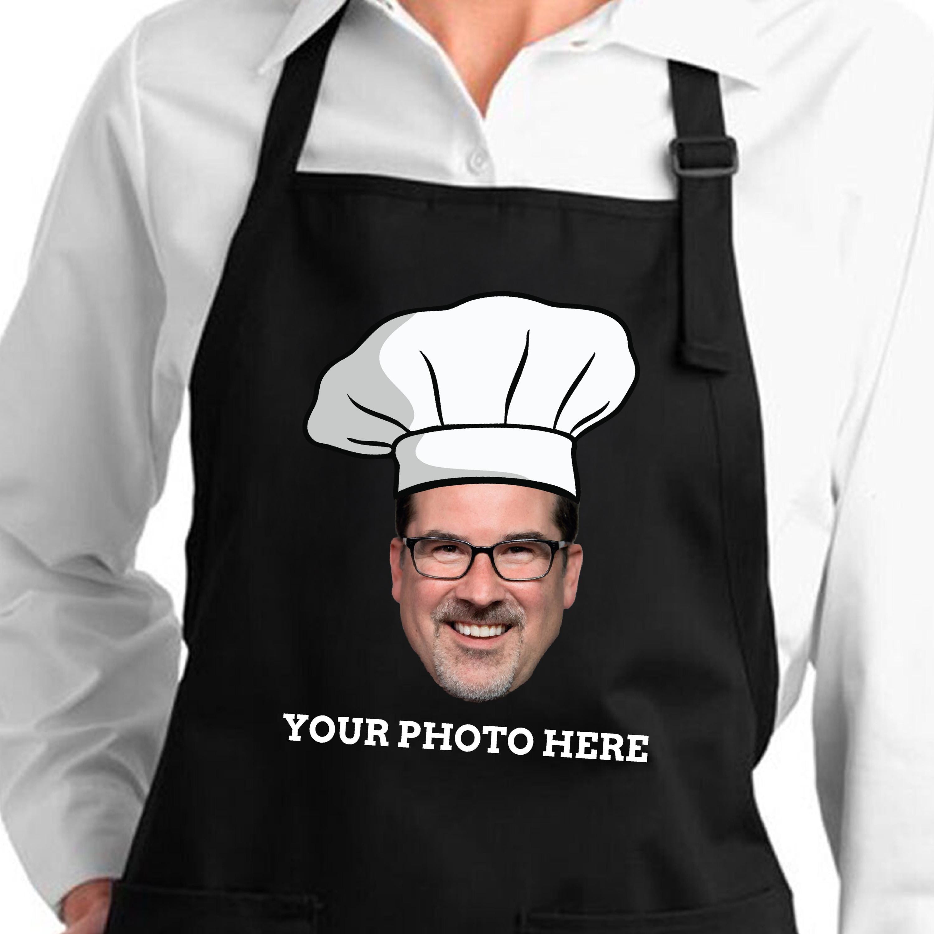 Personalized Apron With Photo, Custom Photo Apron, Funny Face Apron ...