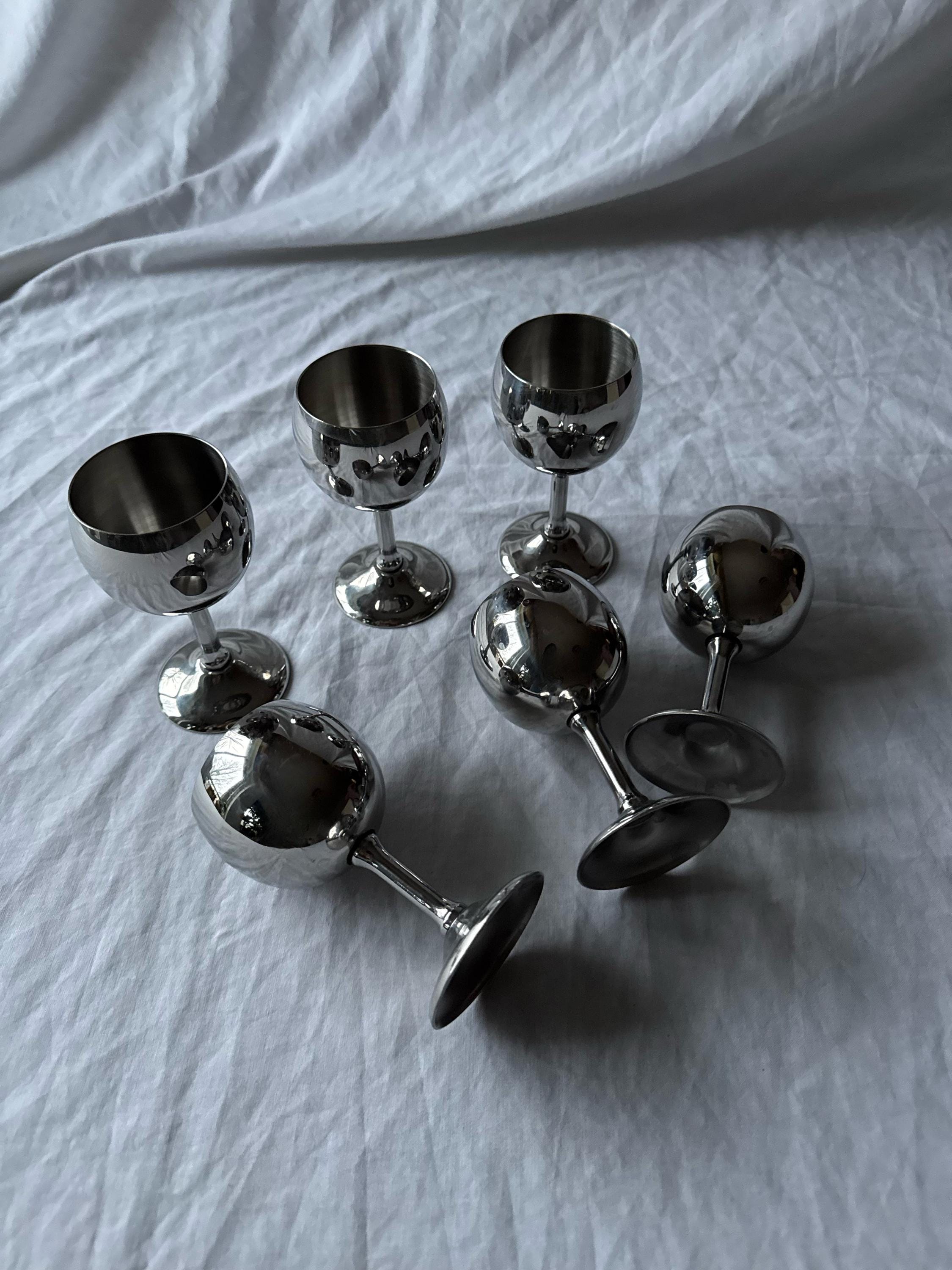 リキュールグラス 銀メッキ - Etsy 日本