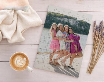 Personalized Puzzle Photo, Photo Gift, Photo Puzzles, Puzzle Picture, Heart Puzzle, Housewarming Gift, Home Decor, Mom Gift, Wedding Gift