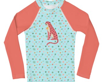 Cheetah Chai Kids Rash Guard