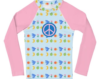 Chill Out Kids Rash Guard - Cool Kid's Sun Protection Swim Shirt