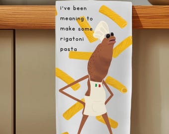 Rigatoni Pasta - Kitchen Towel