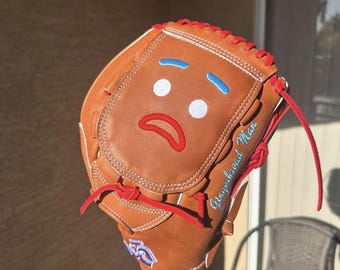 DC3 Custom Gingerbread Man Baseball Glove