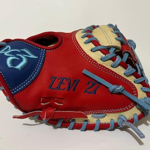 DC3 Customizable Baseball or Softball Glove Personalized Baseball Gear Sports Mitt