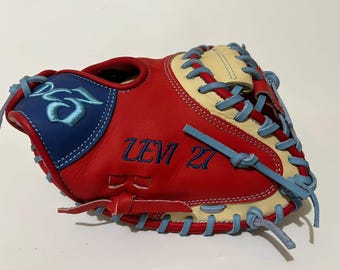 DC3 Customizable Baseball or Softball Glove Personalized Baseball Gear Sports Mitt