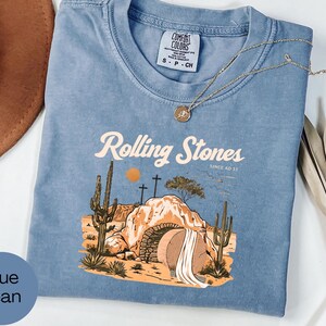 Comfort Colors Rolling Stones Graphic Tee - Christian Easter T-Shirt