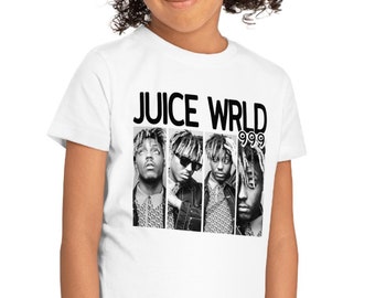 Juice Wrld youth shirt Juice Wrld Rapper Merch Juice Wrld fan Gift Juice Wrld  kid shirt Juice Wrld Shirt Juice Wrld fan poster iron