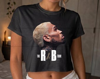 Chris Brown rb world tour shirt fan merch