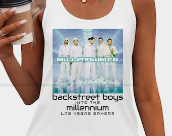 Backstreet boys millennium Tank Top shirt backstreet boys millennium 2 tour shirt Backstreet boys print Backstreet boys fan merch concert