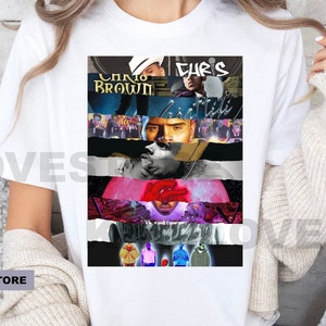 Chris Brown tour t-shirt print Chris Brown the 11:11 world Tour shirt Chris Brown t-shirt Chris Brown fan merch Chris Brown concert art