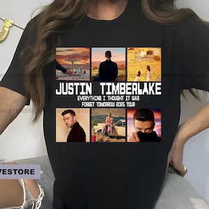 Justin Timberlake tour shirt art Timberlake t-shirt Justin Timberlake Concert JT merch Justin Timberlake forget tomorrow world tour gift