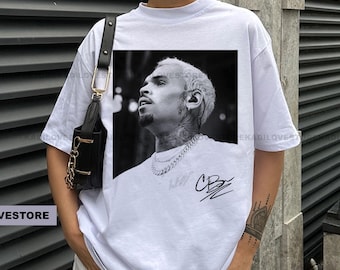 Chris Brown luchtig Tour-T-shirt, cadeau voor fanmerchandise