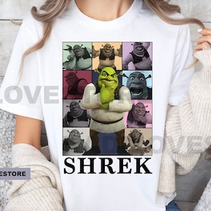 Shrek t-shirt Shrek eras tour print Shrek shirt Shrek merch Shrek t-shirt print Shrek gift Shrek fan Shrek funny poster Shrek party movie