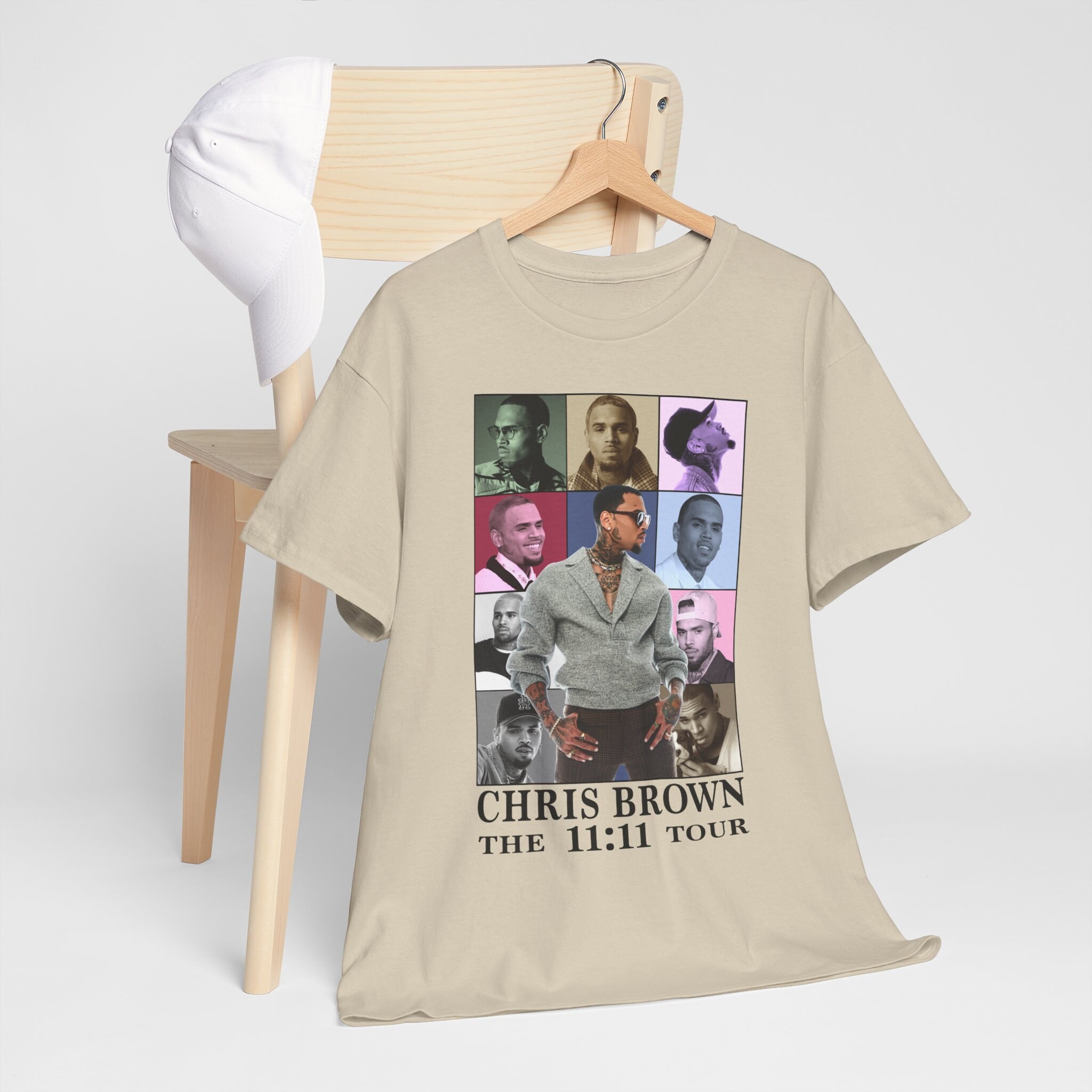 クリス・ブラウン 11:11 ツアー Tシャツ、コンサートファングッズ