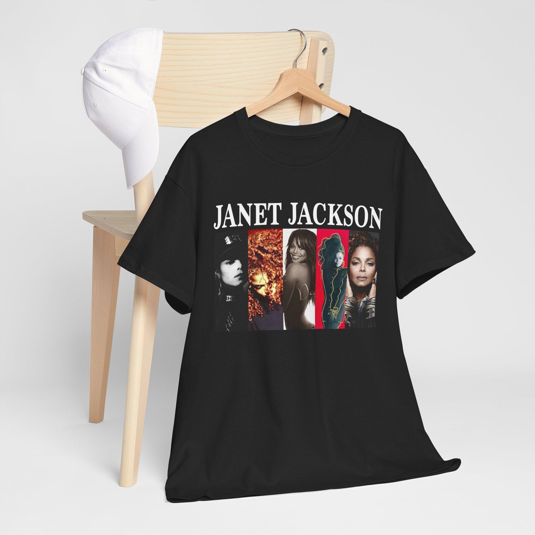 ジャネット・ジャクソン アルバムアート Tシャツ：ワールドツアー