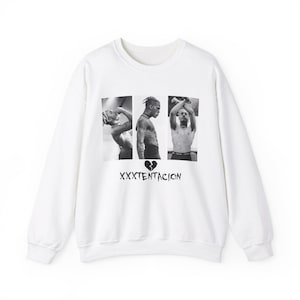XXXTentacion sweatshirt XXXTentacion Sweater Rapper Merch XXXTentacion Hoodie Gift XXXTentacion Sweatshirt print XXX Shirt gift poster