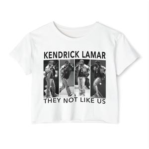Kendrick Lamar they not like us crop shirt Kendrick Lamar crop top Kendrick Lamar merch Kendrick Lamar concert Kendrick Lamar gift poster