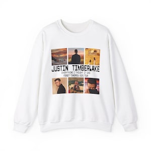 Justin Timberlake world tour sweatshirt fan Timberlake t-shirt Justin Timberlake Concert JT merch Justin Timberlake world tour gift