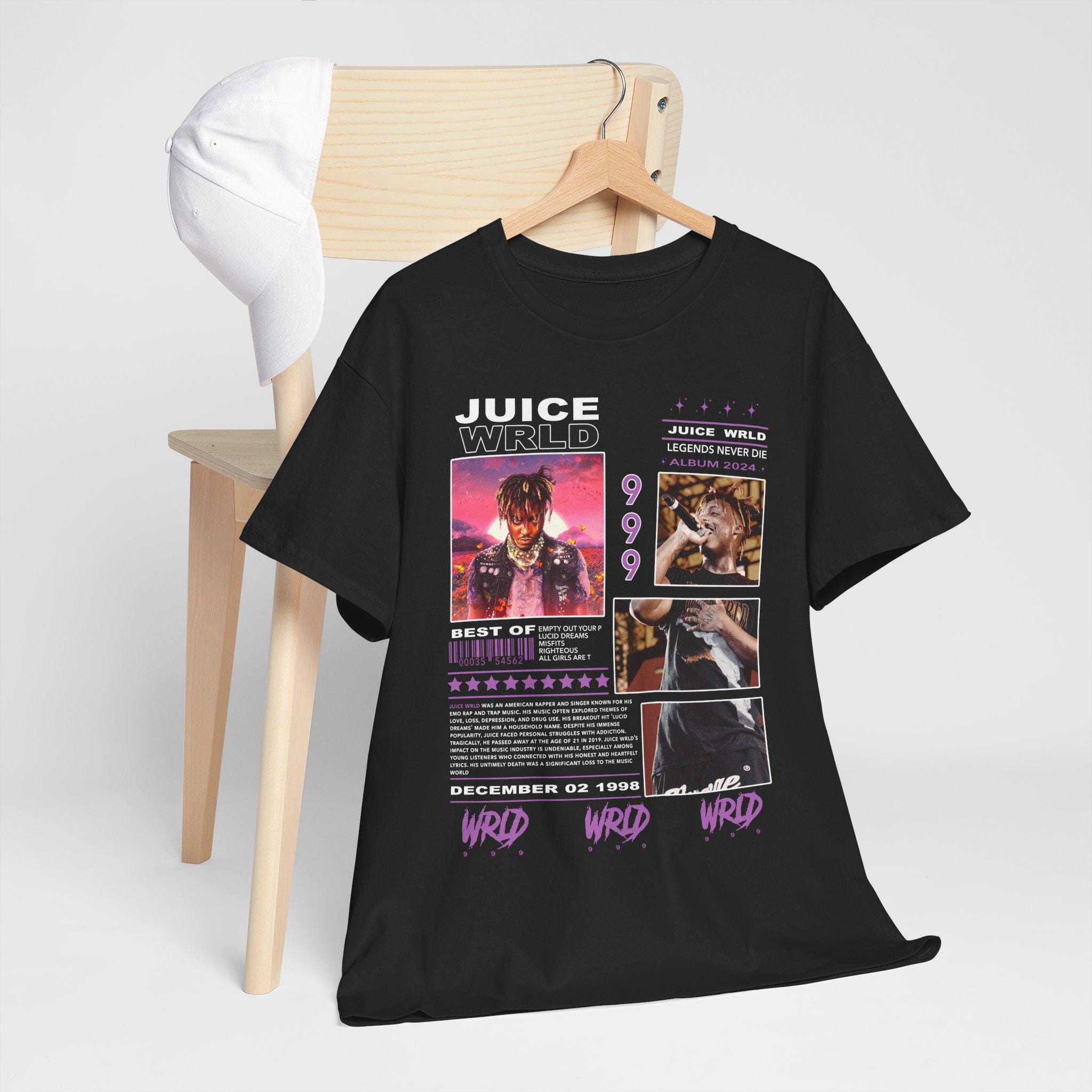 Legends never die juice wrld tshirt - Etsy 日本