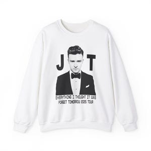 Justin Timberlake world tour sweatshirt Timberlake shirt fan Justin Timberlake Concert JT merch Justin Timberlake forget tomorrow tour gift