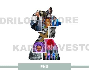 Chris Brown albums png print Chris Brown 11:11 world Tour shirt Chris Brown digital iron on Chris Brown fan merch Chris Brown concert