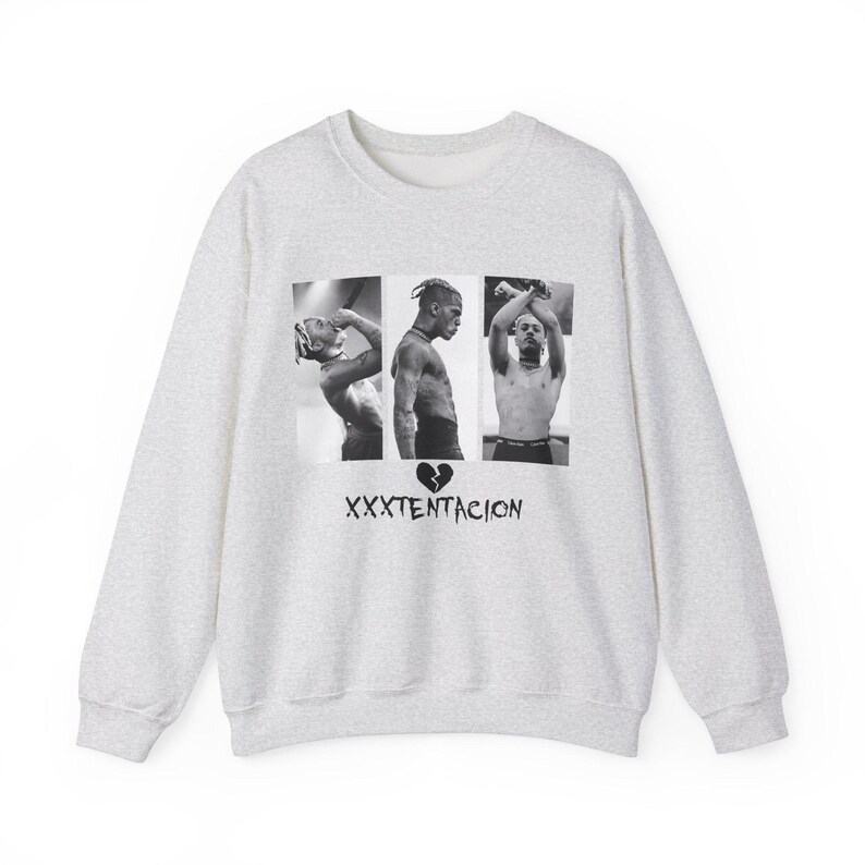 Tacion Rapper Xx.xten.tacion Sweatshirt: Rapper Photo Print, Unisex Crewneck - Etsy