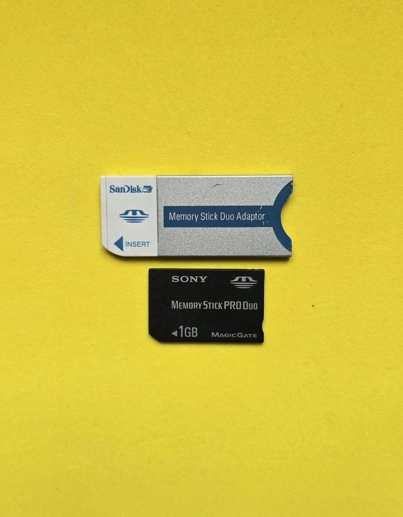 Memory Stick PRO Duo 1GB Magicgate Memory Stick. MS Memory Memorystick ...
