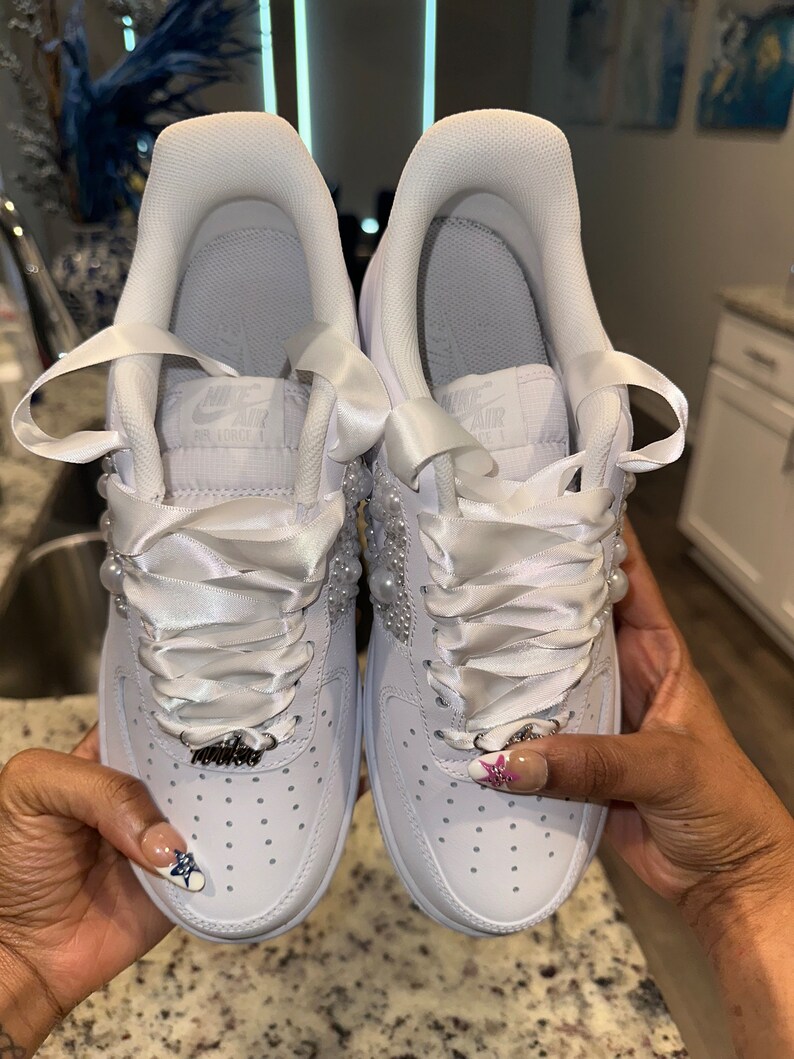 bedazzled air force ones