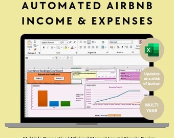 Automated Airbnb Bookkeeping Spreadsheet