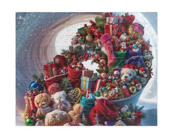 Betoverende cadeaus onder de paddestoel: leuke kartonnen puzzel voor alle leeftijden!