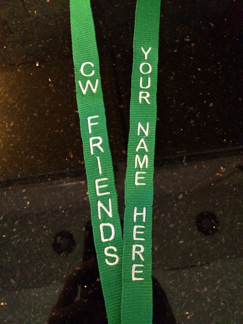 Colonial Williamsburg Friends Facebook Group Custom Lanyard image 1