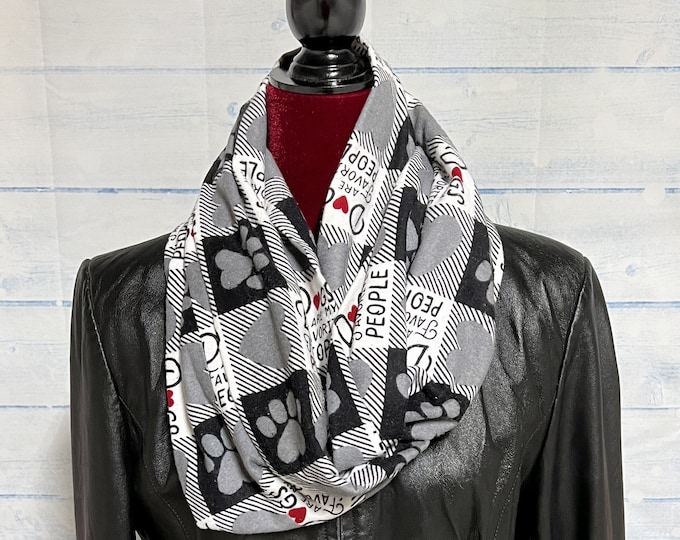 Dogs Are My Favorite People Infinity Scarf