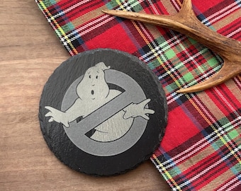 Ghostbusters Schiefer Untersetzer mit Gravur