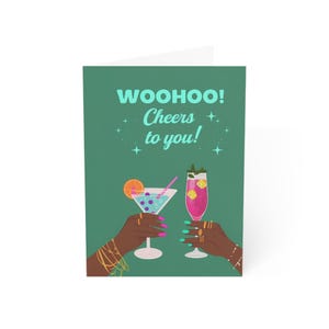 Proost op jou! Cocktailwenskaarten - leuke uitnodigingen, feestkaarten, verjaardagswensen, vriendschapsbriefjes, feestelijke gelegenheden