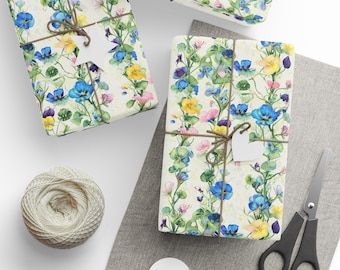 Floral Wrapping Paper: Elegant Eco-Friendly Gift Wrap
