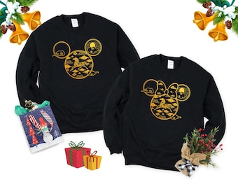 Custom Disney Chinese Lunar New Year 2026 Shirt, Mickey and Minnie Fire Horse Sweater, Year of The Horse Tee, Family Disneyland Trip