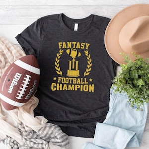 Fantasy Football Champion Shirt,Gift for FFL League Lover,Fantasy Football Draft Party Shirt,Premium Fantasy Football Draft Sweatshirt