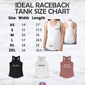 a women's tank top with measurements and measurements