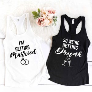 Funny Bachelorette Party Shirts: Bride & Bridesmaid Cotton Tees