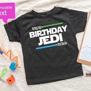 Birthday Jedi Shirt, Star Wars Disneyland Tee image 1