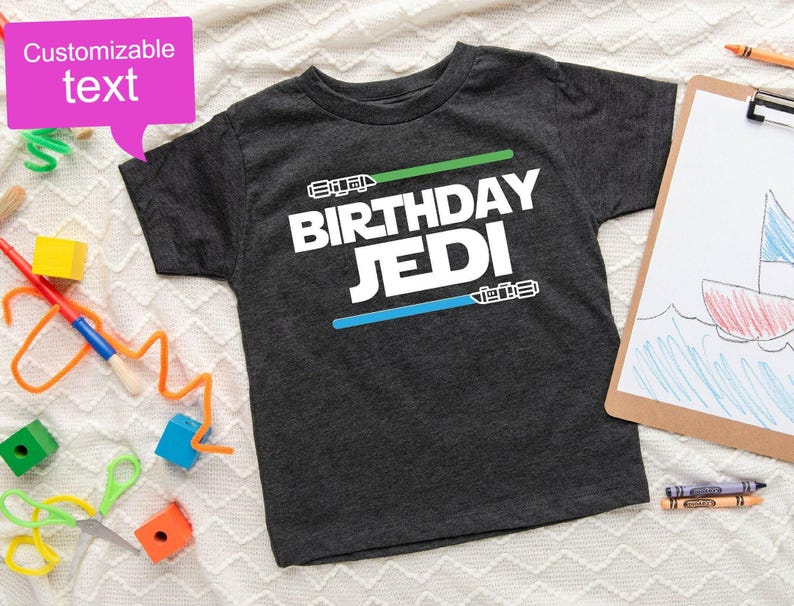Birthday Jedi Shirt, Star Wars Disneyland Tee image 1