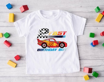 Disney Cars Birthday Shirt,Lightning McQueen Birthday Boy Shirts,Pit Crew Birthday,Custom Birthday Family T-shirt,Gift for Birthday