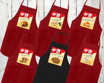 Spice Apron, Adult & Youth Halloween Costume, Matching Family Aprons
