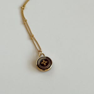 Pingente vintage autêntico LV Charm Designer de luxo para presente de aniversário