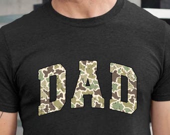 Camouflage Dad Shirt Sweatshirt, Camo Dad Shirt Sweatshirt, Fathers Day Gift, Dad Shirt, Retro Daddy Shirt, Gift For Dad, Camo Daddy Shirt